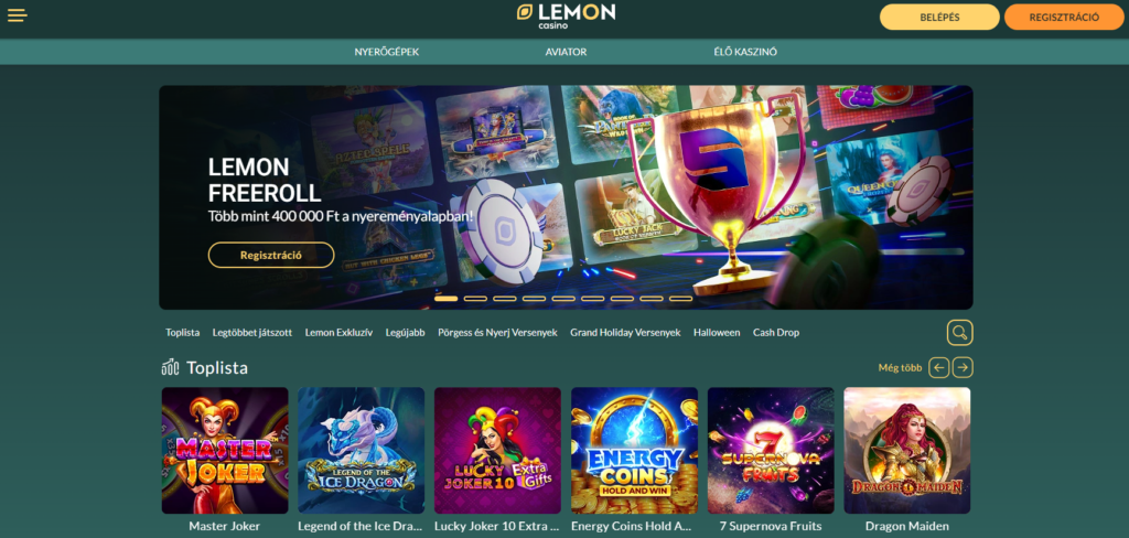 Felülvizsgálat és Elemzés a Lemon Casino-ról